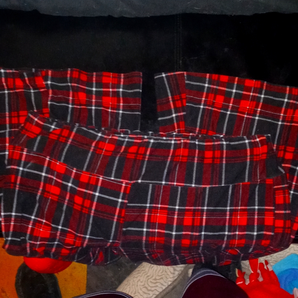 No Boundaries plad flair leggings